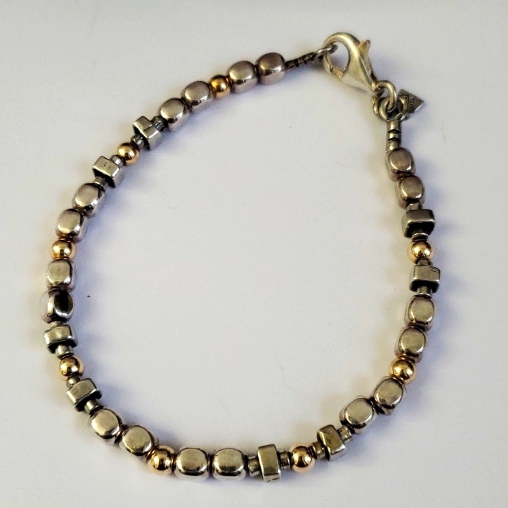 Sterling Silver 925 Beaded Bracelet